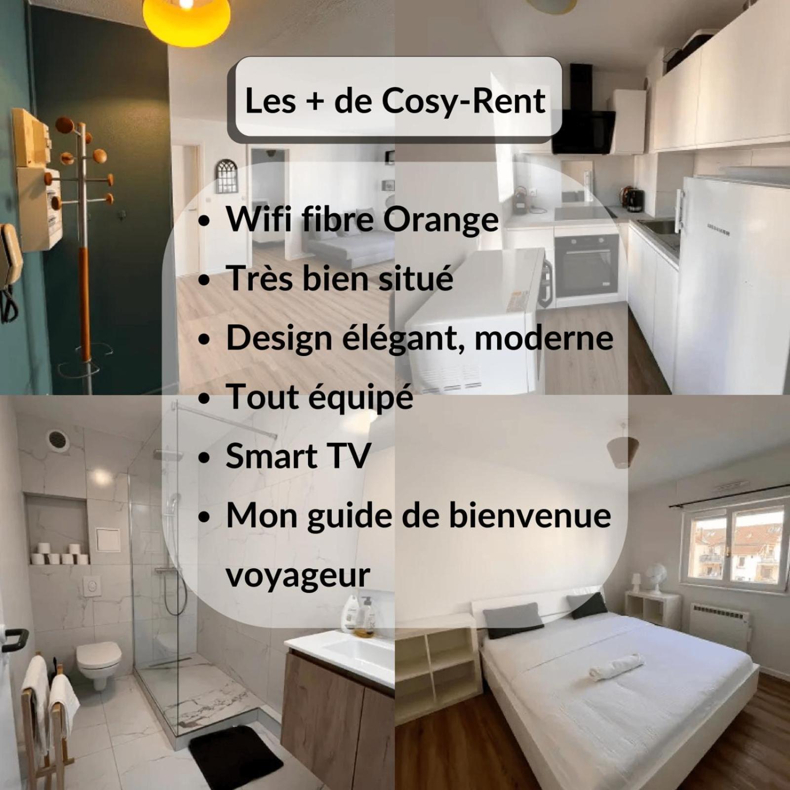 Cosy Rent Appartement Strasbourg Neudorf Menagerie Tv - Wifi Екстер'єр фото
